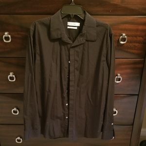 Calvin Klein slim fit dress shirt size L